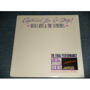 画像: DIANA ROSS and THE SUPREMES - CAPTURED LIVE ON STAGE (SEALED)  / 1982 US AMERICA REISSUE " BRAND NEW SEALED" 2-LP 