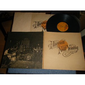 画像: NEIL YOUNG   - HARVESTB(TEXTURED COVER) (witth CUSTOM INNER SLEEVE) (with INSERTS)  (Matrix #A)MS2032 31176-1M STERLING LH 2 B)MS2032B  31177-1M STERLING LH  2)  "NO CREDIT Press Company"(Ex++/MINT-/ 1972 US AMERICA ORIGINAL 1st Press "BROWN with STEREO Credit Label" "LOUD CUT" Used LP 