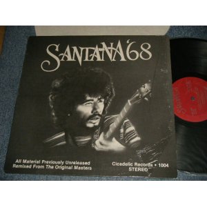 画像: CARLOS SANTANA - SANTANA '68 (MINT-/MINT-) /1988 US AMERICA ORIGINAL Used LP 