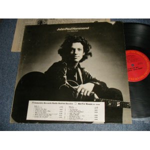 画像: JOHN PAUL HAMMOND - I'M A SATISFIED (VG+++, Ex/MINT-)  / 1972 US AMERICA ORIGINAL "PROMO" Used LP 