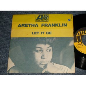 画像: ARETHA FRANKLIN - A) LET IT BE  B) SON OF A PREACHER MAN (Ex+/Ex++)  / 1970 FRANCE FRENCH ORIGINAL Used 7"45  with PS / PICTURE SLEEVE 