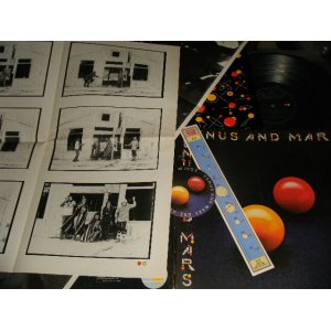 画像: WINGS PAUL McCARTNEY - VENUS AND MARS (With CUSTOM INNER SLEEVE) (with 2 TWO Poster & 2 TWO xStickers) (Matrix #A)1U/B)1U) (Ex+++/Ex+++ Looks:MINT-)  /  1975 UK ENGLAND ORIGINAL  Used LP 