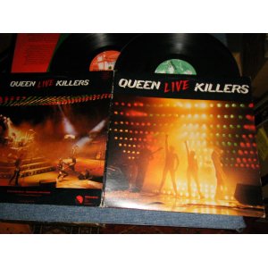 画像: QUEEN - LIVE KILLERS (With CUSTOM INNER SLEEVE) (Ex+/Ex+++) / 1979 UK ENGLAND ORIGINAL Used 2-LP