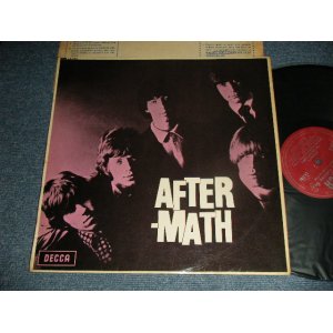 画像: ROLLING STONES - AFTERMATH : SHADOW Cover (Matrix #A)XARL-7209-5B KT 1 GG  B)XARL-7210-4A KT 1 GG ) (Ex++/VG++) / 1966 UK ENGLAND ORIGINAL 1st Press "UN-Boxed DECCA Label" MONO Used LP 