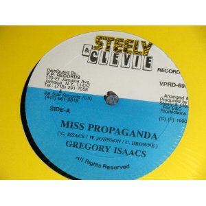 画像: GREGORY ISSACS - MISS PROPAGANDA (SEALED) / 1990 US AMERICAZ ORIGINAL"BRAND NEW SEALED" 12" inch 