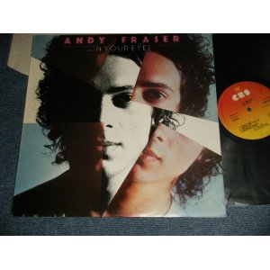 画像: ANDY FRAZER (FREE) - ...IN YOUR EYES (Ex+++/MINT-) / 1975 UK ENGLAND ORIGINAL Used LP  