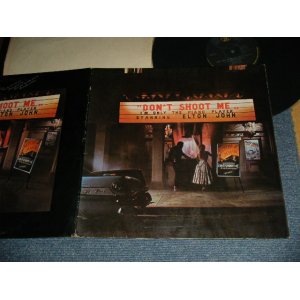 画像: ELTON JOHN  - DON'T SHOOT ME I'M ONLY THE PIANO MAN (with BOOKLET on INSIDE) (Ex++/Ex++) / 1972 UK ENGLAND ORIGINAL Used LP 