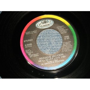 画像: FREDDIE JACKSON - A)HE'LL NEVER LOVE YOU   B)I WANNA SAY I LOVE YOU (MINT-/MINT-)  / 1985 US AMERICA ORIGINAL Used 7" Single 