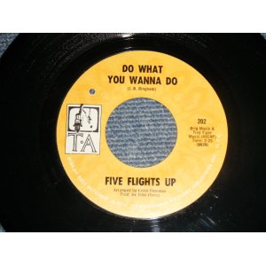 画像: FIVE FLIGHTS UP - A) DO WHAT YOU WANNA DO   B) BLACK CAT (MINT-/MINT- BB)  / 1976 US AMERICA ORIGINAL Used 7" Single 