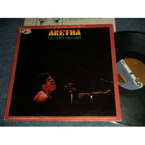 画像: ARETHA FRANKLIN - LIVE AT FILLMORE WEST(Ex+++/MINT-) / 1973 US AMERICA ORIGINAL "4 Channel / QUAD" Used LP 