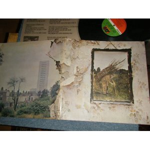 画像: LED ZEPPELIN -  IV (Matrix #A)ST-A-712285-1F B)ST-A-712286-1A) "PR / PRESS WELL Press in NJ" (Ex++/MINT-) / 1971 US AMERICA ORIGINAL "COLUMBIA RECORD CLUB RELEASE" Used LP With Original Inner sleeve