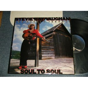 画像: STEVIE RAY VAUGHAN - SOUL TO SOUL (Ex+/MINT-) / 1985 US AMERICA  ORIGINAL Used LP 