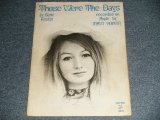 画像: MARY HOPKIN - THOSE WERE THE DAYS (Ex-/ - ) / 1968 UK ENGLAND SHEET MUSIC 