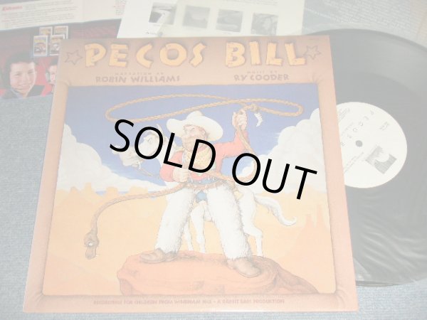 画像1: RY COODER / ROBIN WILLIAMS (NARRATION) - PECOS BILL (With INSERTS + Company Sleeve) (MINT-/MINT-)   / 1988 US AMERICA ORIGINAL Used LP 