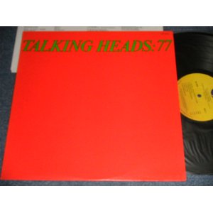 画像: TALKING HEADS - TALKING HEADS '77 (With CUSTOM INNER SLEEVE)  (Ex+++/MINT-) / 1977 US AMERICA ORIGINAL Used LP