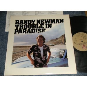 画像: RANDY NEWMAN - TROUBLE IN PARADISE (With CUSTOM INNER SLEEVE) (Matrix #(A)1-23755-A JW2 #4 B)1-23755-B JW4)   "JACKSONVILLE Press in ILLINOIS"MINT-/MINT)  / 1983 US AMERICA ORIGINAL "1st Press Label" Used LP 