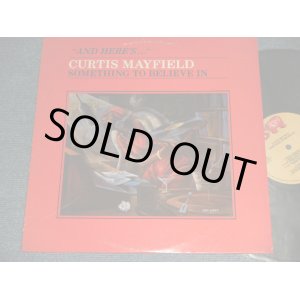 画像: CURTIS MAYFIELD -SOMETHING TO BELIEVE IN  (Ex+/MINT-) / 1980 US AMERICA ORIGINAL Used LP 