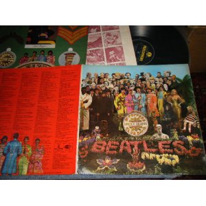 画像: The BEATLES - SGT. PEPPERS LONELY HEARTS CLUB BAND (With CUT OUTS / Without/NO INNER SLEEVE ...NEVER HAS?) (Matrix #A)XEX 637-1 2 P B)XEX 638-1 5 AR) (Ex++/Ex++) / 1967 UK ENGLAND ORIGINAL "YELLOW Parlophone  Label" MONO Used LP 