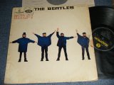 画像: THE BEATLES - HELP! (Matrix #A)XEX-549-2 2 ROH B)XEX-550-2 1 B BGO) (Ex/VG+++ EDSP, SPLIT) / 1965 UK ENGLAND ORIGINAL "Yellow & Black Label" MONO Used LP  