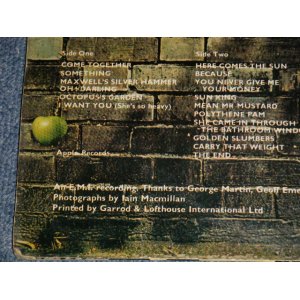 画像: THE BEATLES - ABBEY ROAD ("misaligned" Back Cover + without/NO HER MAJESTY) (Matrix #) (Ex+/Ex++ Looks:Ex++) / 1969 UK ENGLAN ORIGINAL "1st Press Label" "'misaligned' 1st Press Back Cover / Jacket" Used LP   