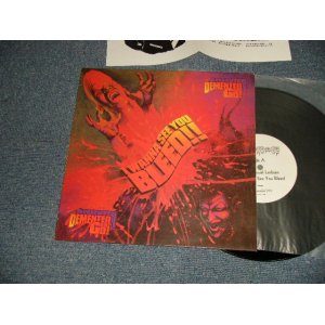 画像: DEMENTED ARE GO! - I WANNA SEE YOU BLEED!! (With INSERTS)  (MINT-/MINT-) / 1996 GERMANY ORIGINAL Used 10" LP