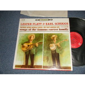 画像: LESTER FLATT and & EARL SCRUGGS - SONGS OF THE FAMOUS CARTER FAMILY  (Ex+++/Ex++)  / 1965 Version? US AMERICA ORIGINAL  "360 SOUND Label" STEREO Used LP 