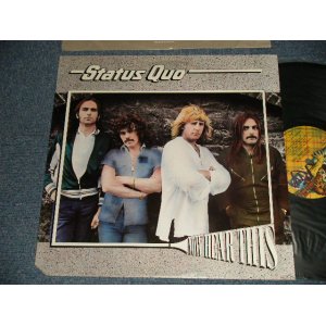 画像: STATUS QUO - NEW HEAR THIS (Ex++/MINT- CUT OUT) / 1980 US AMERICA ORIGINAL Used LP