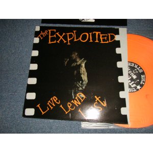 画像: EXPLOITED -  LIVE LEWD LUST (NEW) /1996 EUROPE ORIGINAL "ORANGE WAX"  "Brand New" LP Found Dead Stock