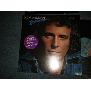 画像: DON McLEAN - BELIEVERS (With CUSTOM INNERSLEEVE) (MINT/MINT) / 1981 US AMERICA ORIGINAL Used LP