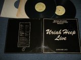 画像:  URIAH  HEEP - LIVE (Matrix # A2/B2/A1/B1) (VG++,Ex+++/MINT- Ex+, B-3:Ex+++ Looks) / 1973 UK ENGLAND  ORIGINAL Used 2 LP 