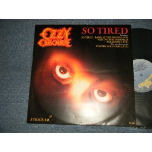 画像: OZZY OSBOURNE - SO TIRES (Ex+++/MINT-) / 1984 UK ENGLAND ORIGINAL Used 12" EP with PICTURE SLEEVE 