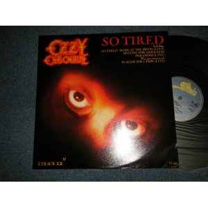 画像: OZZY OSBOURNE - SO TIRES (MINT-/MINT- B-2:Ex+++) / 1984 UK ENGLAND ORIGINAL Used 12" EP with PICTURE SLEEVE 