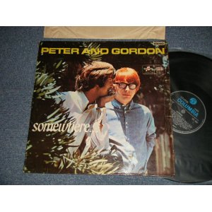 画像: PETER AND GORDON - SOMEWHERE (Ex/MINT-) / 1966 UK ENGLAND ORIGINAL "BLUE COLUMBIA" STEREO Used LP 