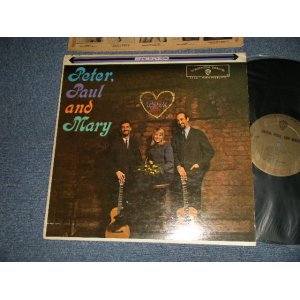 画像: PP&M PETER PAUL & MARY - PETER PAUL & MARY (Ex++/Ex++) / 1962 US AMERICA ORIGINAL 1st Press "GOLD Label" "STEREO" Used LP