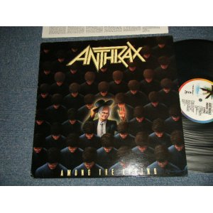 画像: ANTHRAX  - AMONG THE LIVING (With CUSTOM INNER)  (Ex+++/MINT-) / 1985 UK ENGLAND ORIGINAL Used LP