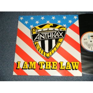 画像: ANTHRAX  - I AM THE LAW (MINT-/MINT- B-2:Ex+++) / 1987 UK ENGLANDORIGINAL Used 12" SINGLE