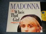 画像: MADONNA - WHO'S THAT GIRL(Ex+++/MINT-) / 1987 UK ENGLAND ORIGINAL Used 12" EP