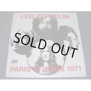 画像: LED ZEPPELIN - PARIS STUDIOS 1971  / 2009 FRANCE Original BRAND NEW  LP 