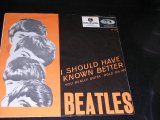 画像: THE BEATLES - I SHOULD HAVE KNOWN BETTER  ( Ex,Ex+/Ex++ ) / 1964  SWEDEN ORIGINAL Used 7" Single With PICTURE SLEEVE 