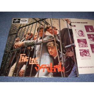 画像: YARDBIRDS,THE  - FIVE LIVE YARDBIRDS/ 1969  UK 2nd  "WHITE COLUMBIA $ SILVER PRINT" MONO  LP 