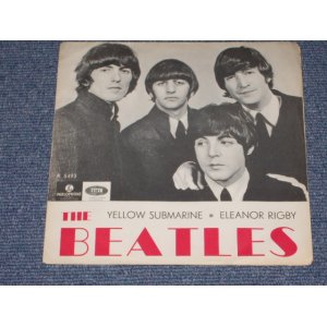 画像: THE BEATLES - YELLOW SUBMARINE   ( Ex+/Ex+++ ) / 1966 SWEDEN ORIGINAL Used 7" Single With PICTURE SLEEVE 