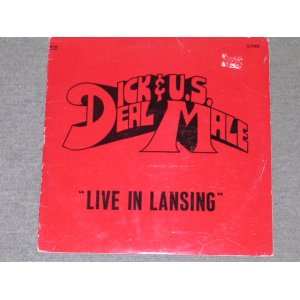 画像: DICK DEAL & U.S. MALE - LIVE IN LANSING / 1972(?) US ORIGINAL LP