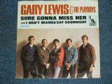 画像: GARY LEWIS & THE PLAYBOYS - SURE GONNA MISS HER ( Ex+/MINT- ) /1966  US ORIGINAL PROMO  7"SINGLE + PICTURE SLEEVE 