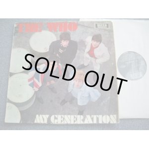 画像: THE WHO  -  MY GENERATION  / 1966 FRANCE ORIGINAL MONO LP 