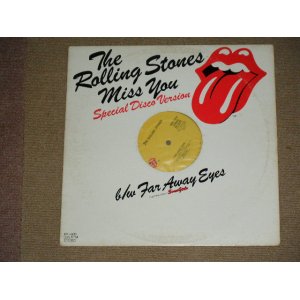 画像: ROLLING STONES -   MISS YOU /  1978 US ORIGINAL Used 12" Single 