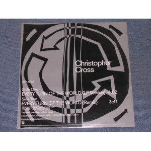 画像: CHRISTPHER CROSS - EVERY TURN OF THE WORLD ( PROMO ONLY 12" ) / 1985 US ORIGINAL 12"