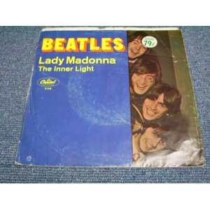 画像: BEATLES - LADY MADONNA/ US ORIGINAL  With PS 7" SINGLE