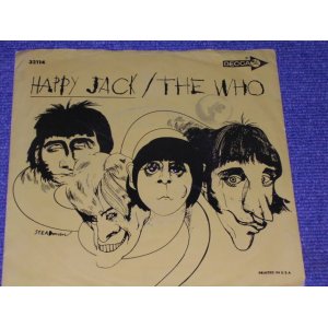 画像: THE WHO - HAPPY JACK / 1967 US ORIGINAL 7"SINGLE With PICTURE SLEEVE