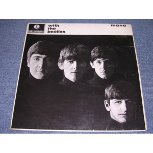 画像: THE BEATLES - WITH THE BEATLES ( MATRIX NUMBER  5N & 5N : "GOT A HOLD" Miss Credit on BACK COVER  ) / UK YELLOW PARLOPHONE ORIGINAL MONO LP