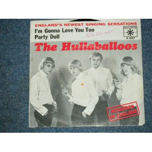 画像: THE HULLABALLOOS - I'M GONNA LOVE YOU TOO / 1964 US ORIGINAL 7" Single With PICTURE SLEEVE  